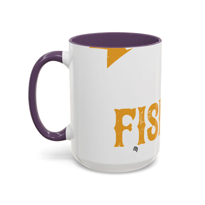 father and son fishing partners  for life-01 — Accent Mug 11/15oz