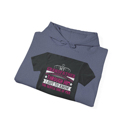 My grandfather was a wonderful role model-01 — Unisex Heavy Blend Hoodie (G18500)