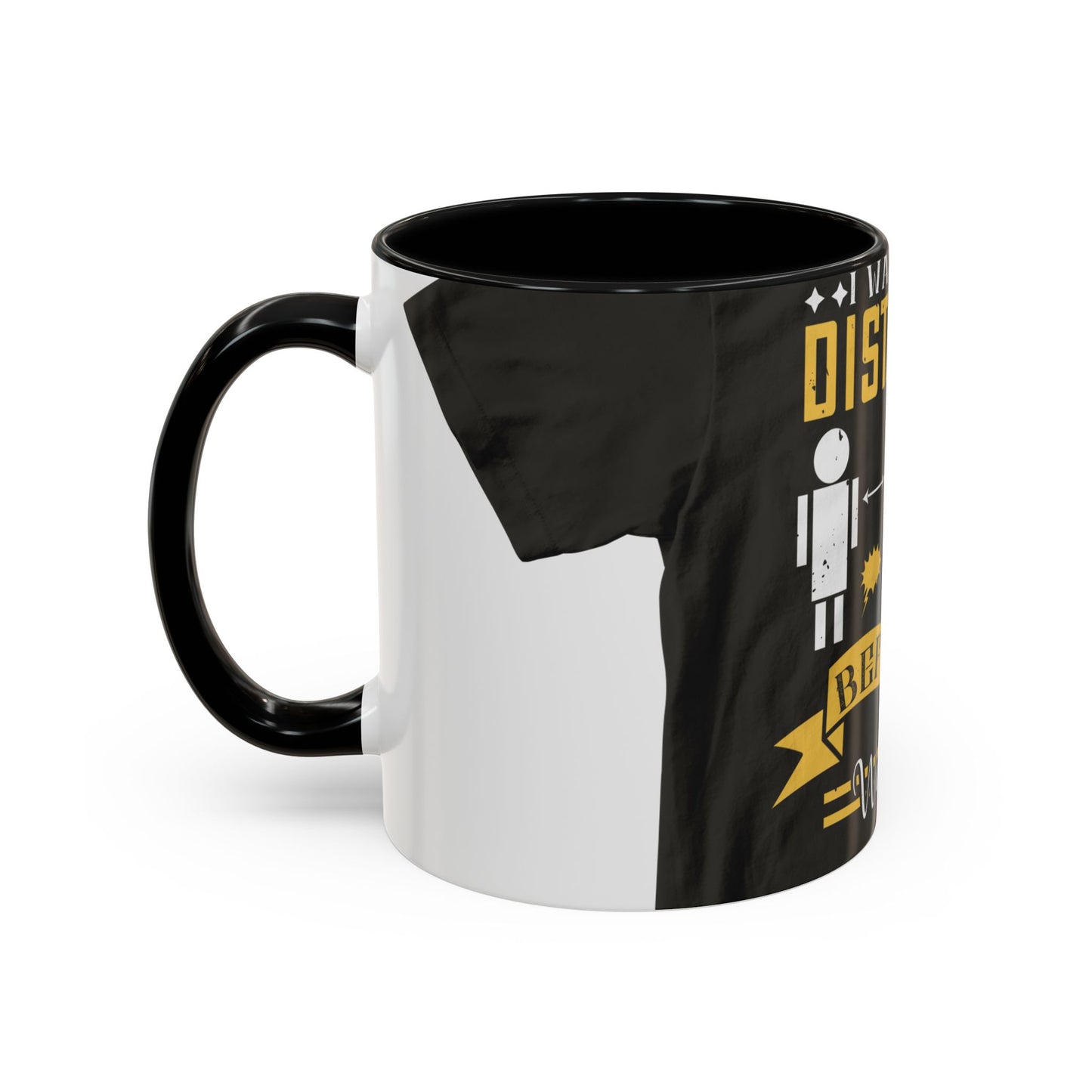 I was social distancing before it was coo — Accent Mug 11/15oz