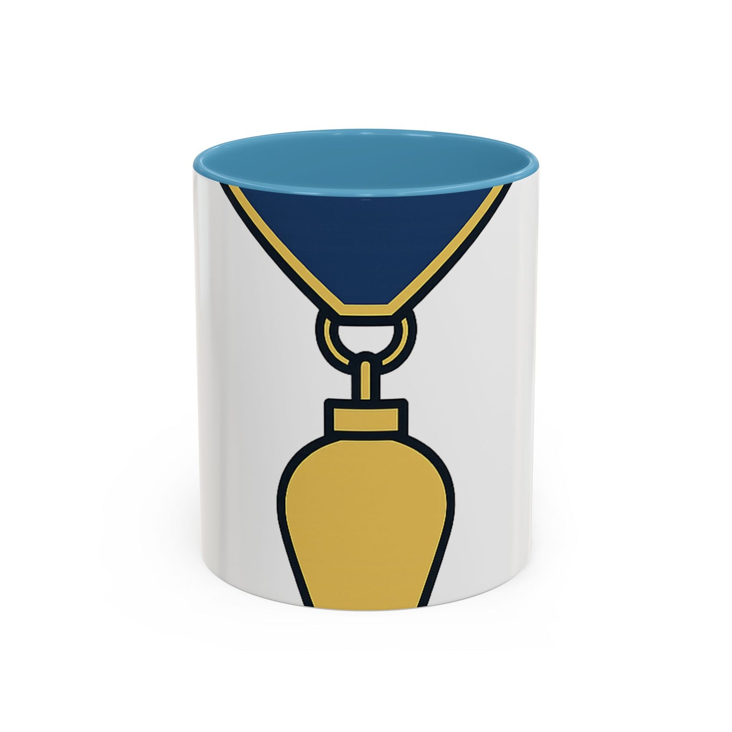 Junior Warden -JW - white bg — Accent Mug 11/15oz