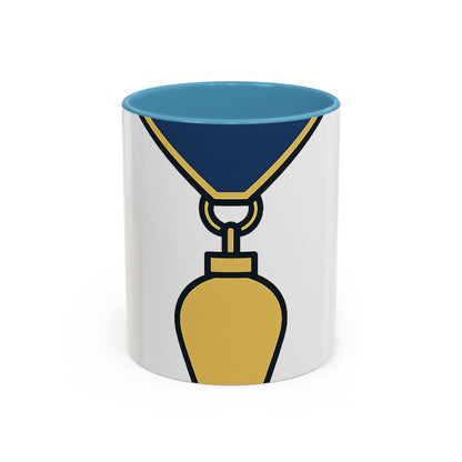 Junior Warden -JW - white bg — Accent Mug 11/15oz