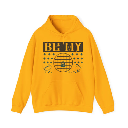 will you be my quarantine-01 — Unisex Heavy Blend Hoodie (G18500)