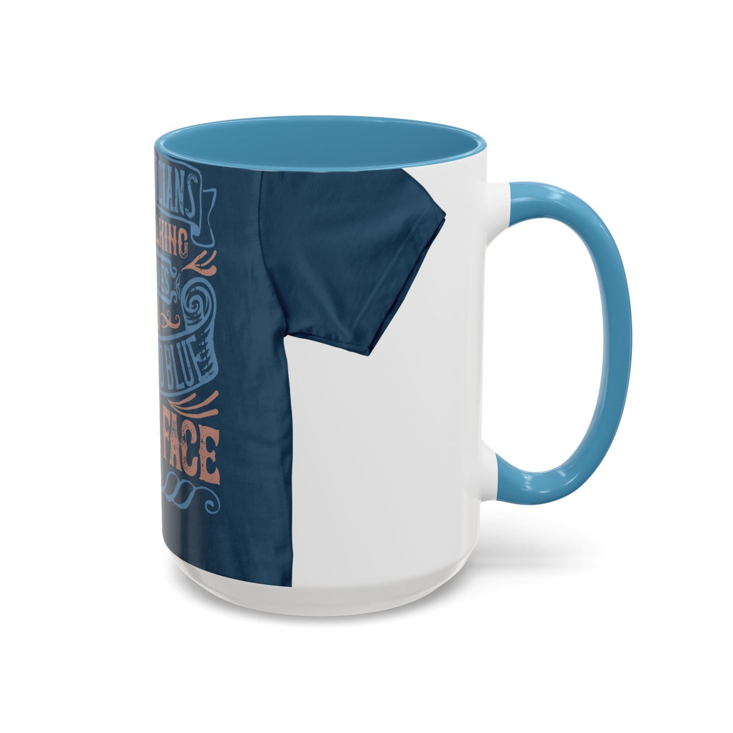 The politicians were talking themselves red, white and blue in the face — Accent Mug 11/15oz