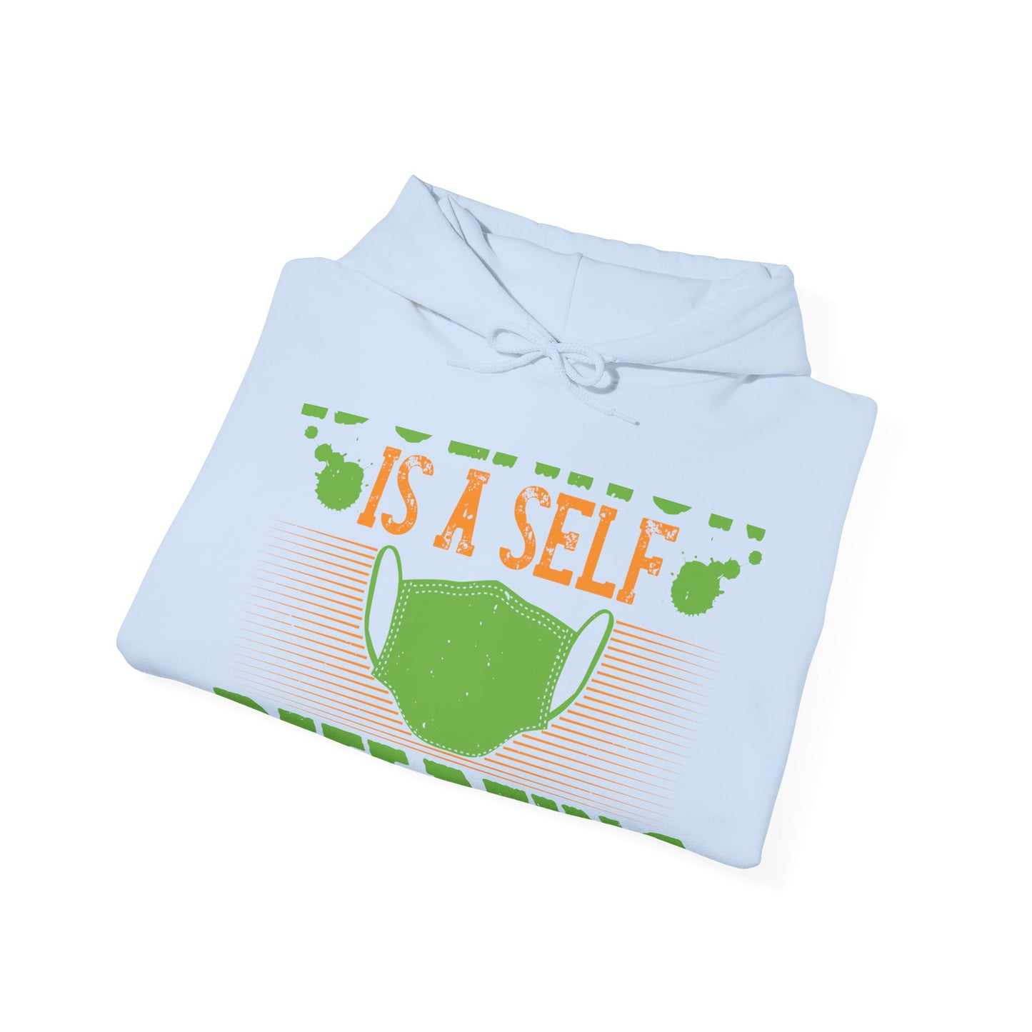 Isolation is a self-defeating dream-01 — Unisex Heavy Blend Hoodie (G18500)