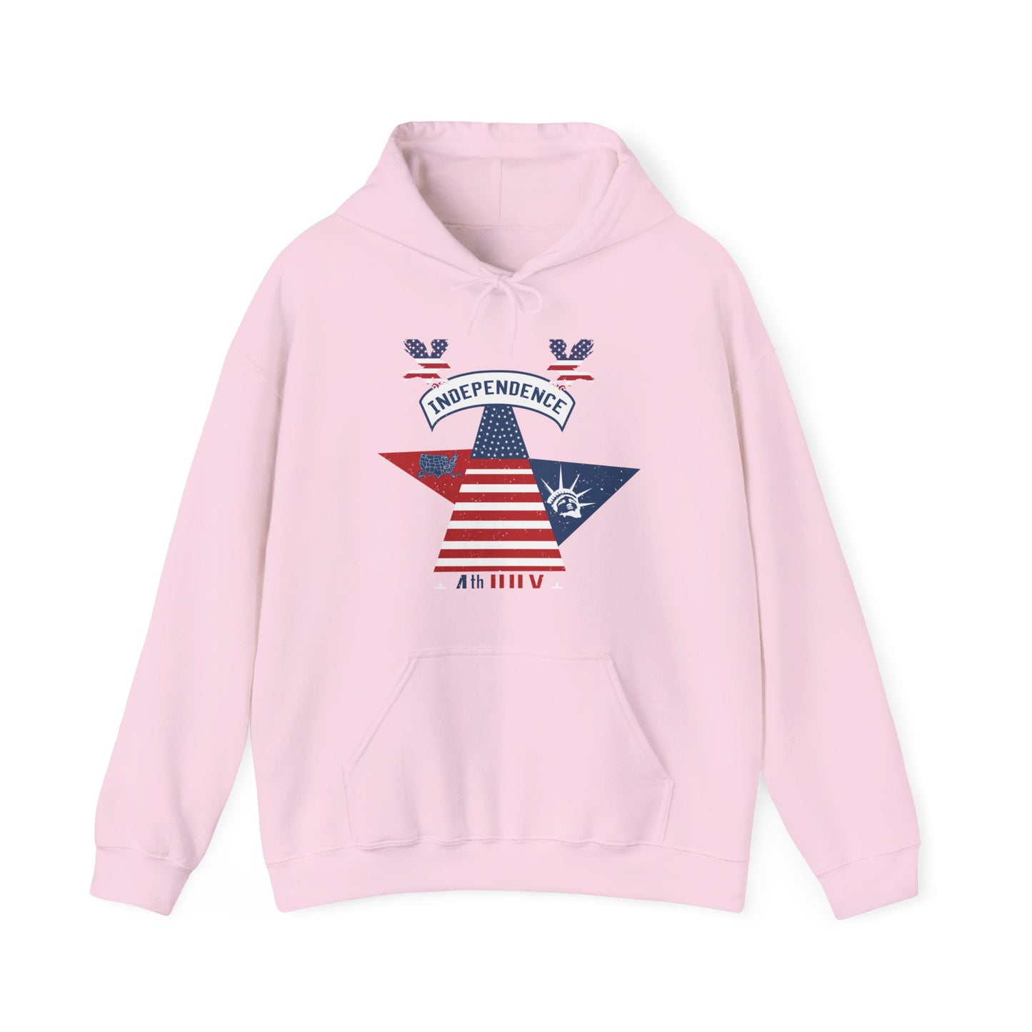 Fourth of july (48) — Unisex Heavy Blend Hoodie (G18500)