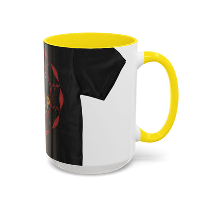 motorcycle group riding — Accent Mug 11/15oz