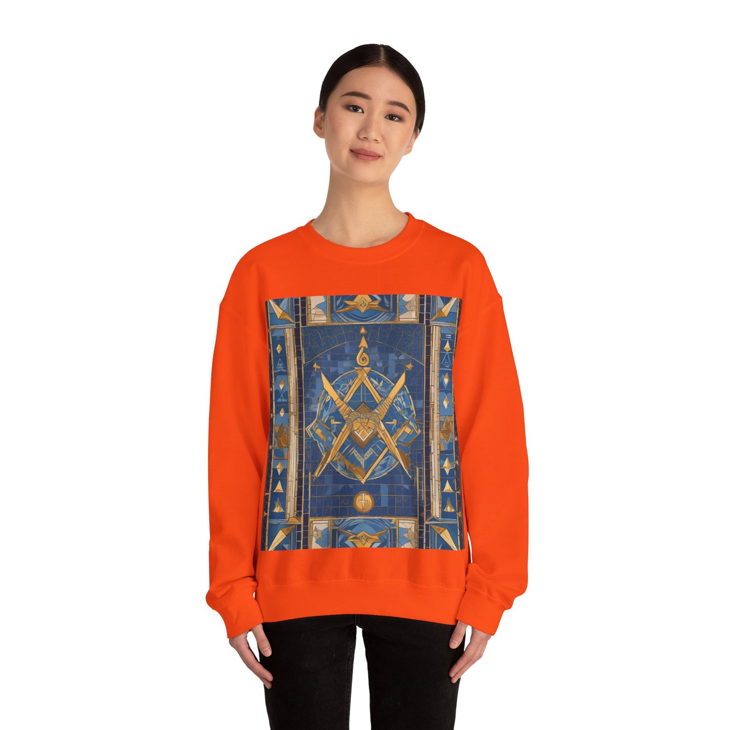 masonic_00035.png — Unisex Heavy Blend Crewneck (G18000)