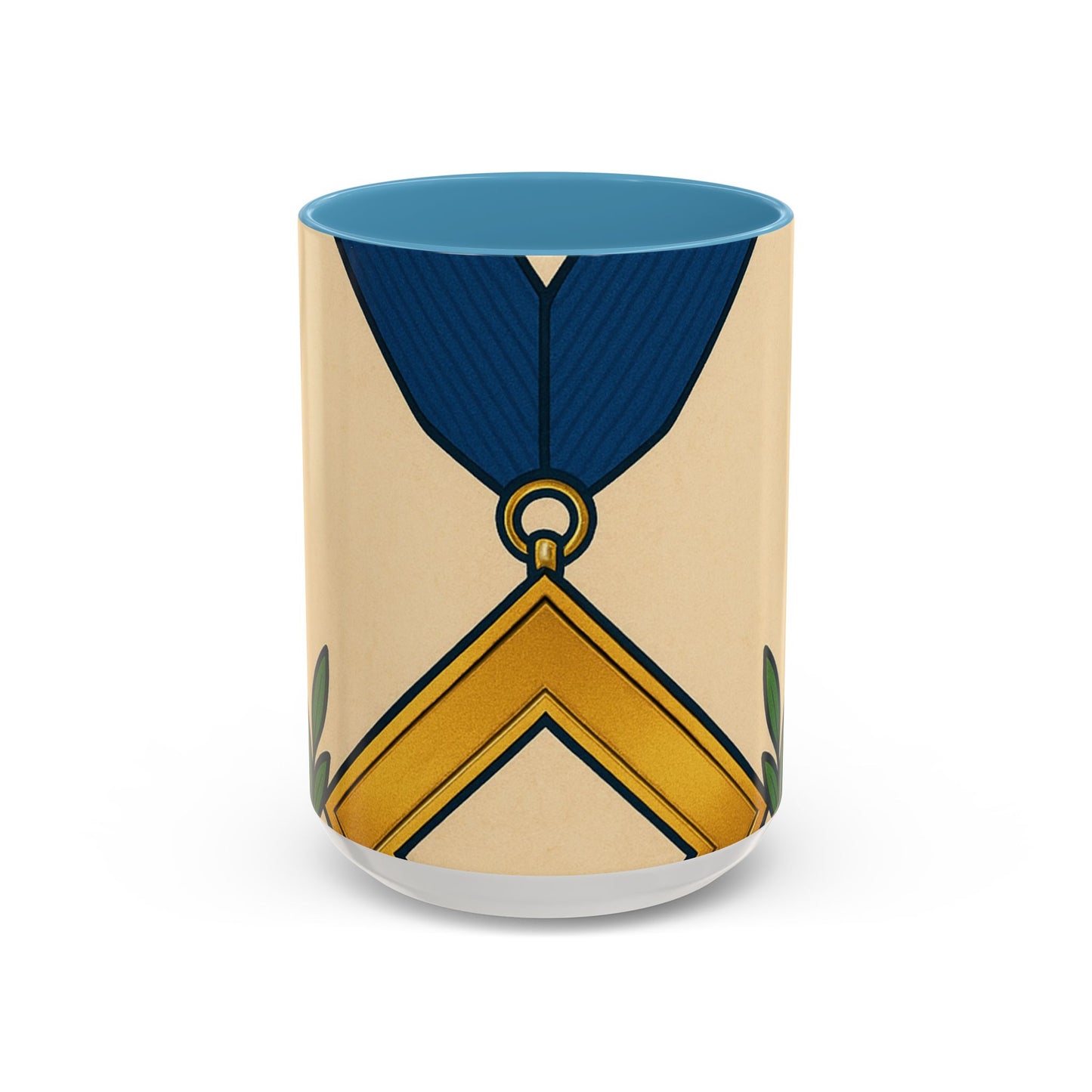 Worshipful master jewel Square — Accent Mug 11/15oz