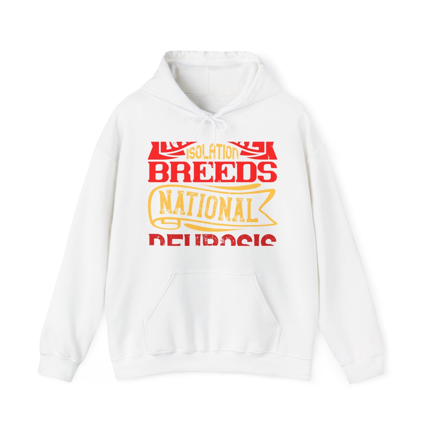 National isolation breeds national neurosis-01 — Unisex Heavy Blend Hoodie (G18500)