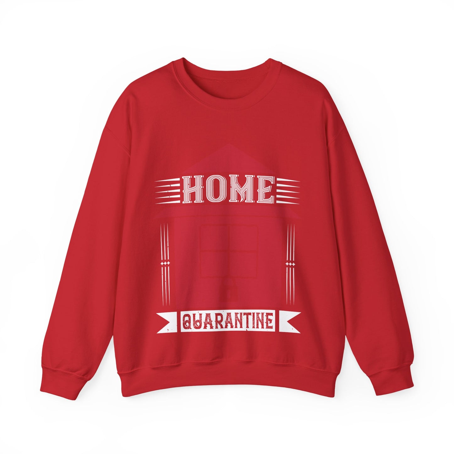 home quarantine-01 — Unisex Heavy Blend Crewneck (G18000)