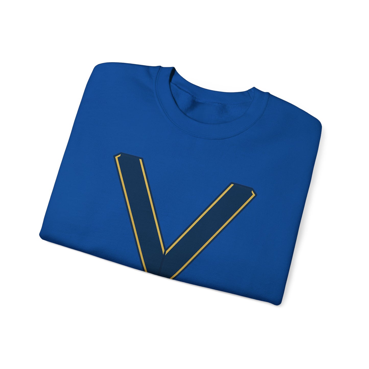 Junior Warden JW-- the plumb — Unisex Heavy Blend Crewneck (G18000)