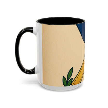 Worshipful master jewel Square — Accent Mug 11/15oz