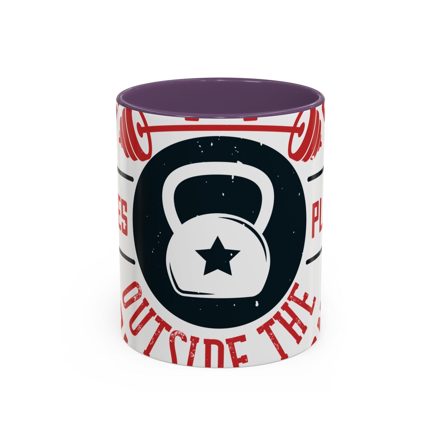 All progress takes place outside the comfort zone-01 — Accent Mug 11/15oz