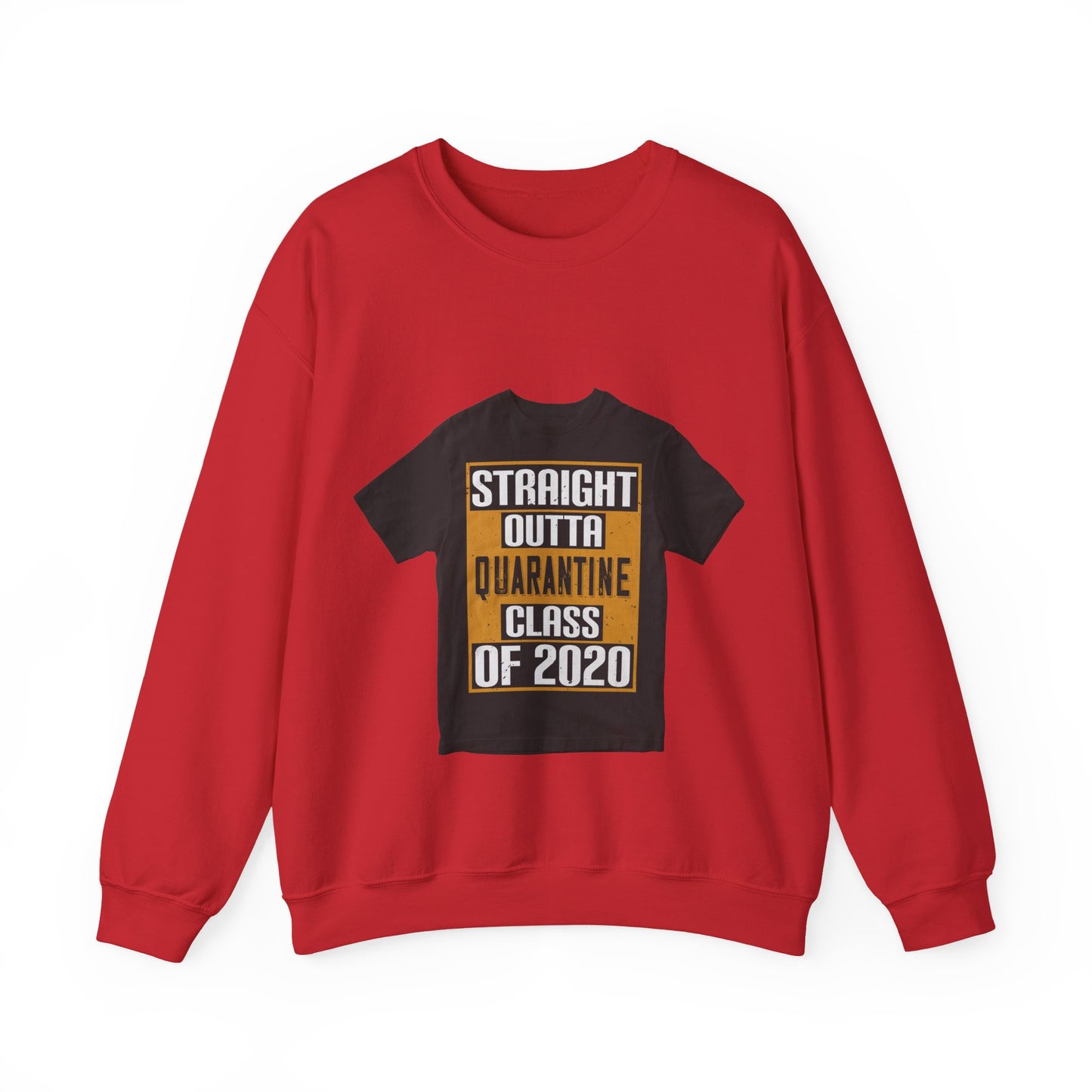 straight outta quarantine class of 2020 — Unisex Heavy Blend Crewneck (G18000)