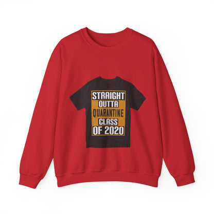 straight outta quarantine class of 2020 — Unisex Heavy Blend Crewneck (G18000)