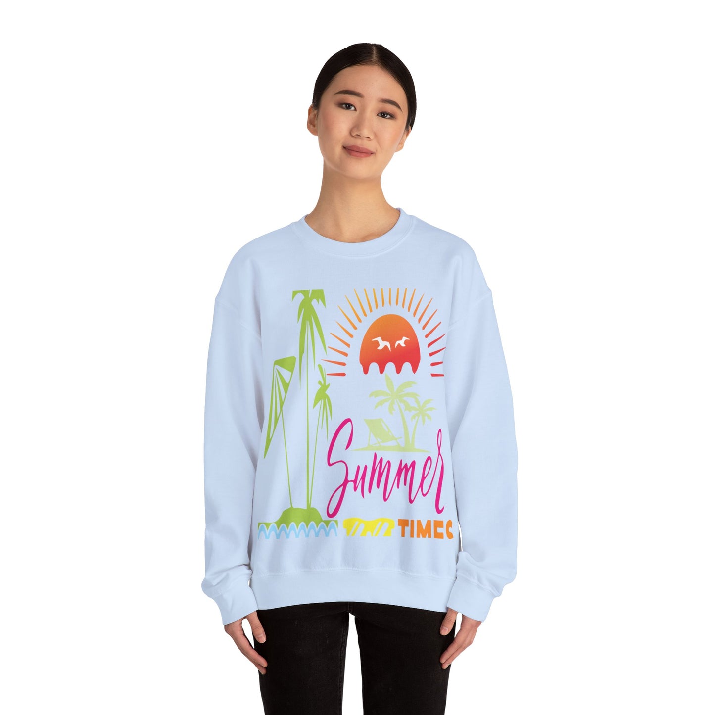 Summer (83) — Unisex Heavy Blend Crewneck (G18000)