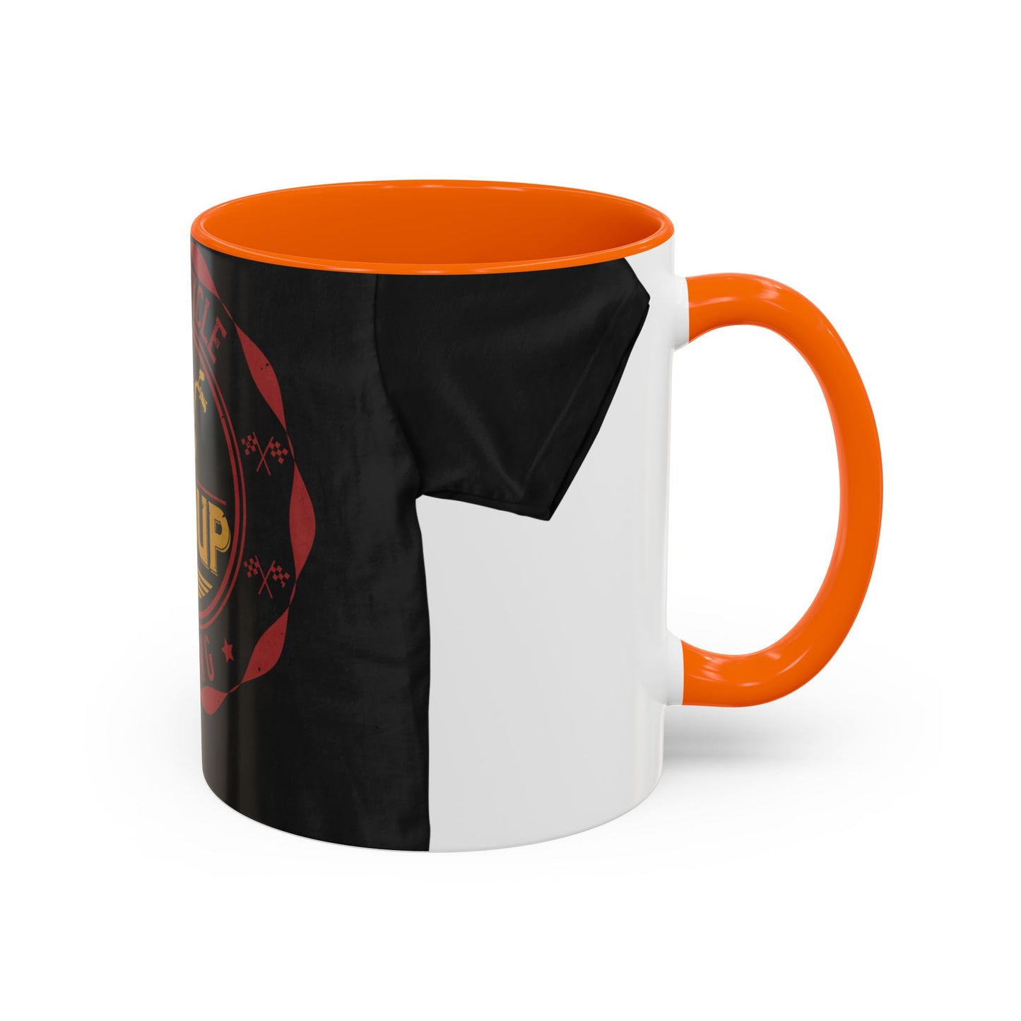 motorcycle group riding — Accent Mug 11/15oz