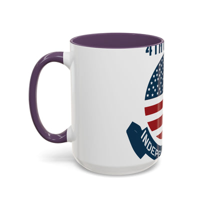 Fourth of july (42) — Accent Mug 11/15oz