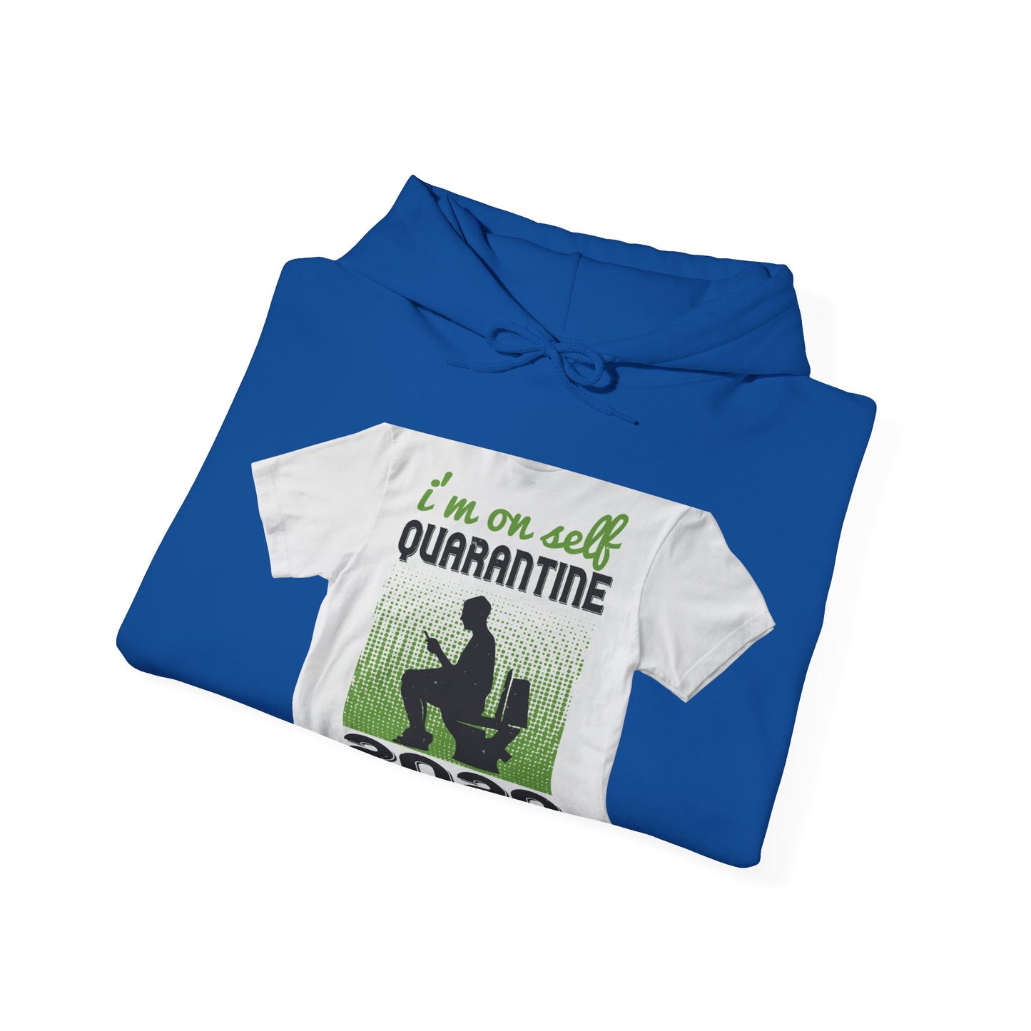 i'm on self quarantine 2020 — Unisex Heavy Blend Hoodie (G18500)