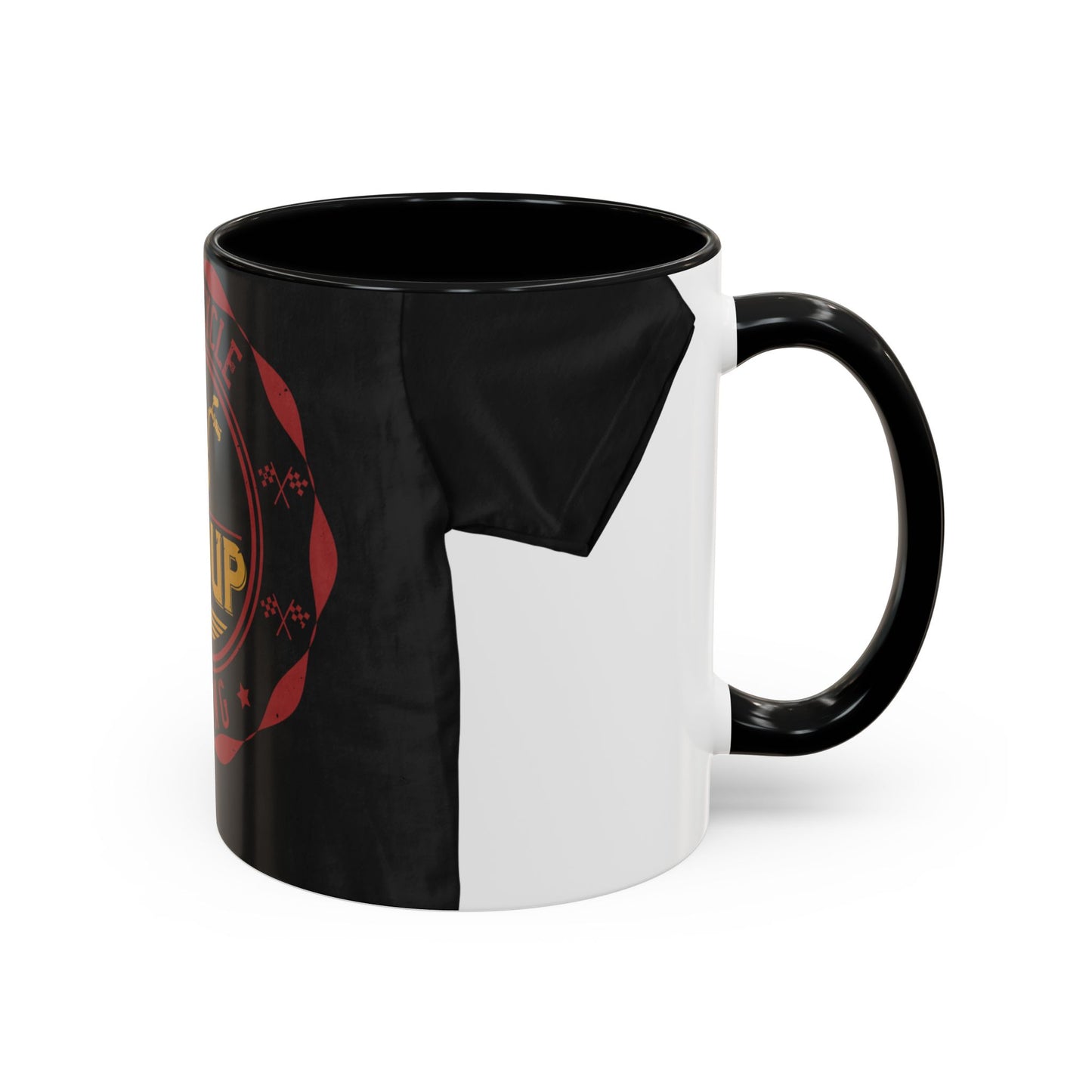 motorcycle group riding — Accent Mug 11/15oz