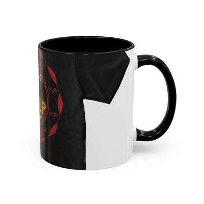 motorcycle group riding — Accent Mug 11/15oz