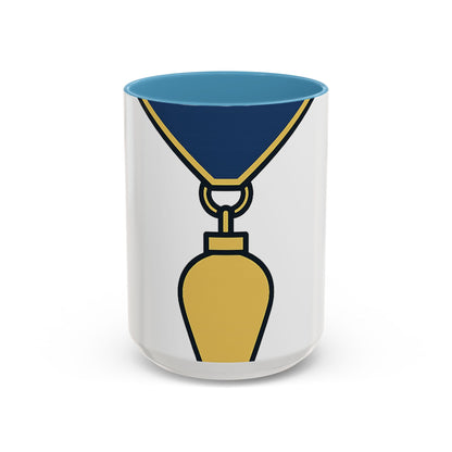 Junior Warden -JW - white bg — Accent Mug 11/15oz