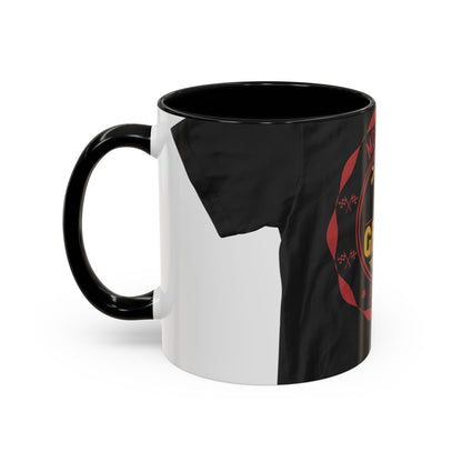 motorcycle group riding — Accent Mug 11/15oz