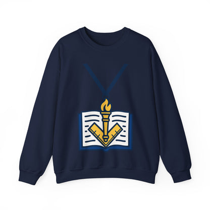 Education Officer - Lecturer - Instructor — Unisex Heavy Blend Crewneck (G18000)