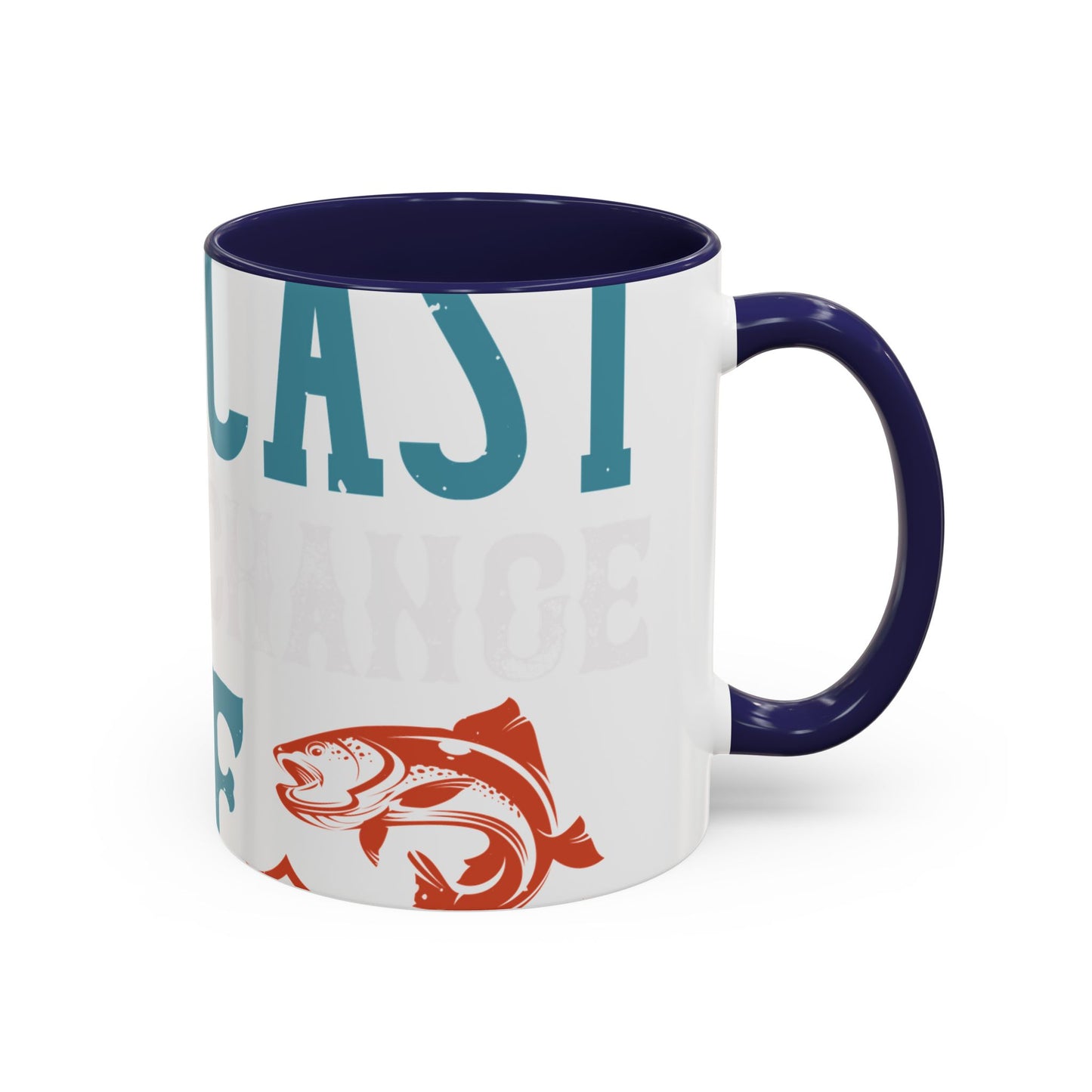 WEEKEND FORECAST WITH A CHANGE OF FISHING-01 — Accent Mug 11/15oz