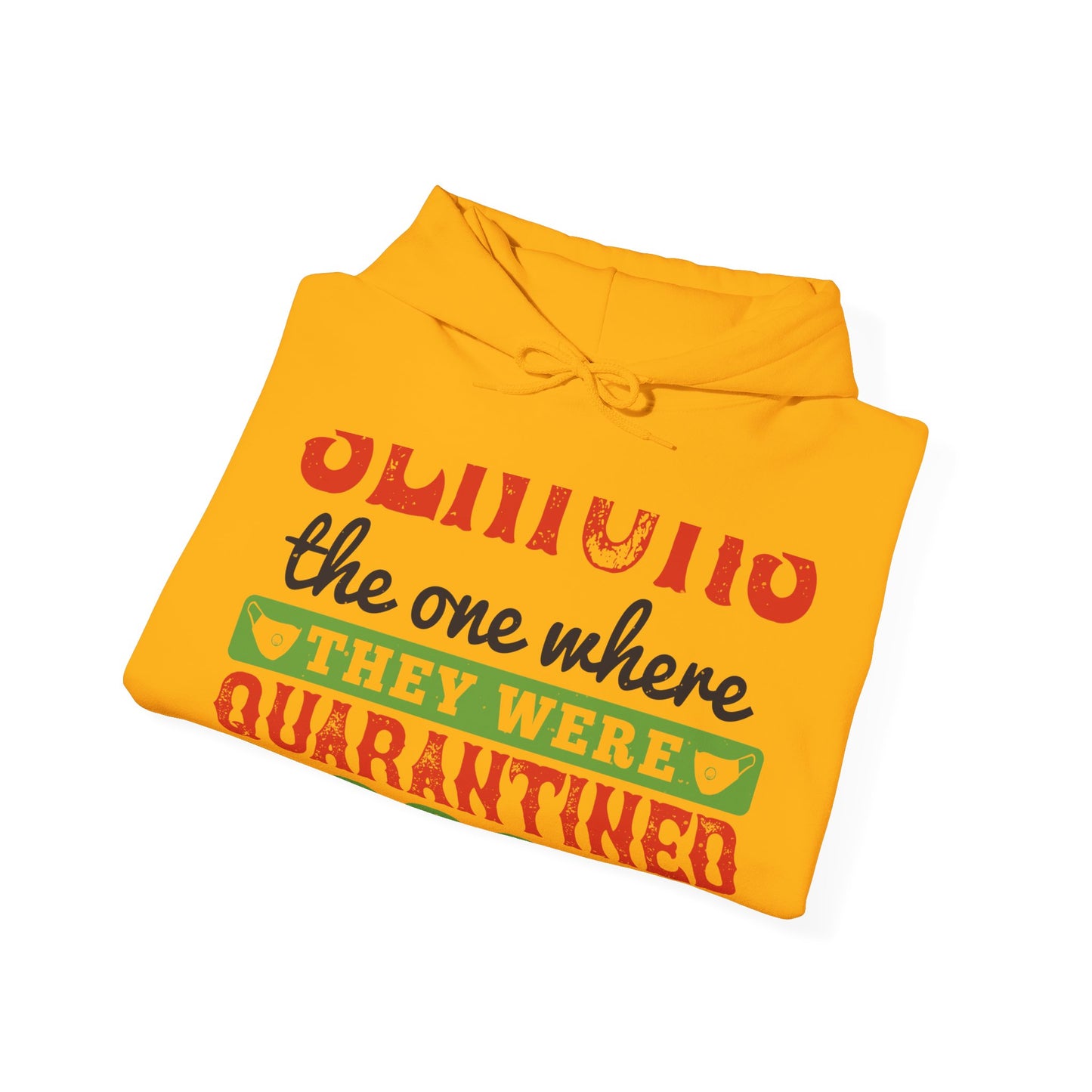 seniors the one where they were quarantined 2020-01 — Unisex Heavy Blend Hoodie (G18500)