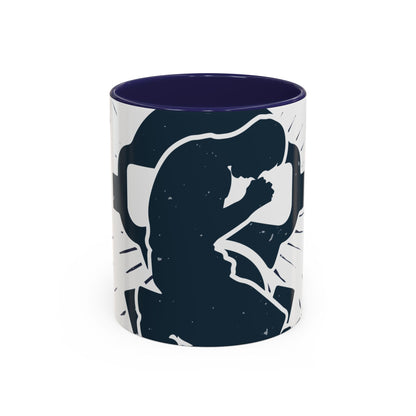 this is my quarantine-01 — Accent Mug 11/15oz