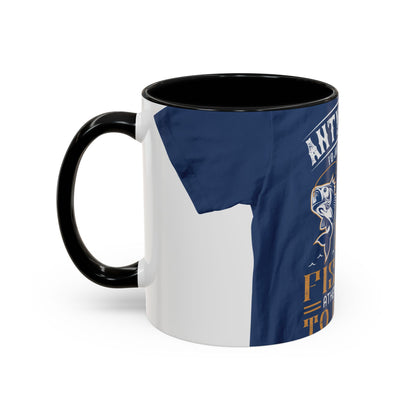 im not ANTY SOCIAL — Accent Mug 11/15oz