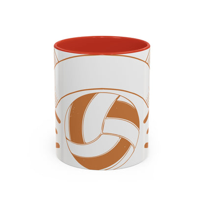 Volleyball Invented by men, perfected by women-01 — Accent Mug 11/15oz