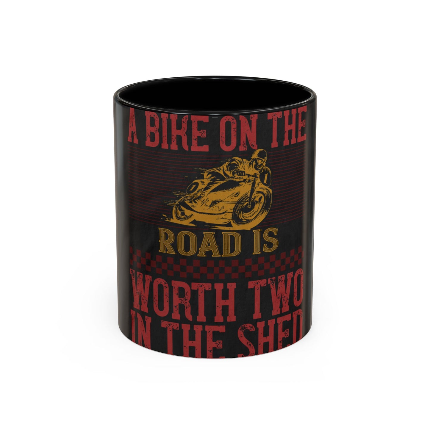 A bike on the worth two in the shet — Accent Mug 11/15oz