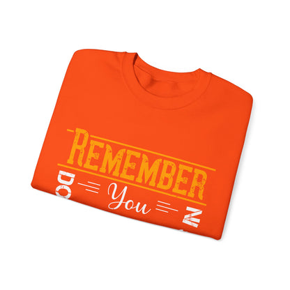 Remember you don't do anything in isolation-011 — Unisex Heavy Blend Crewneck (G18000)