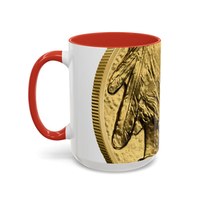 Gold  coins — Accent Mug 11/15oz
