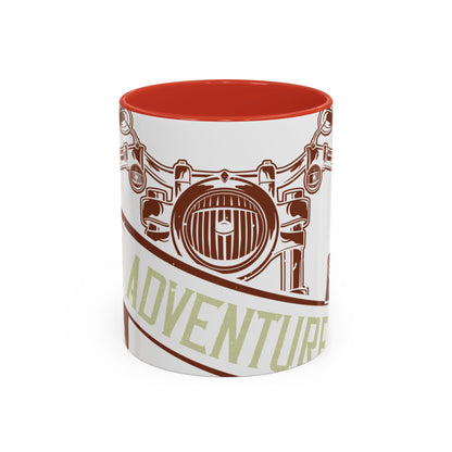 life is either a daring adventure or nothing-01 — Accent Mug 11/15oz