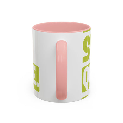 eat sleep quarantine repeat-01 — Accent Mug 11/15oz