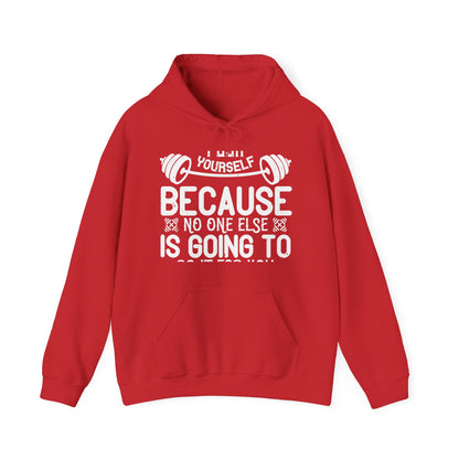 Push yourself because no one else is going to do it for you-01 — Unisex Heavy Blend Hoodie (G18500)