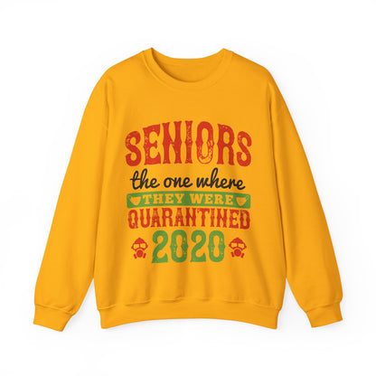 seniors the one where they were quarantined 2020-01 — Unisex Heavy Blend Crewneck (G18000)