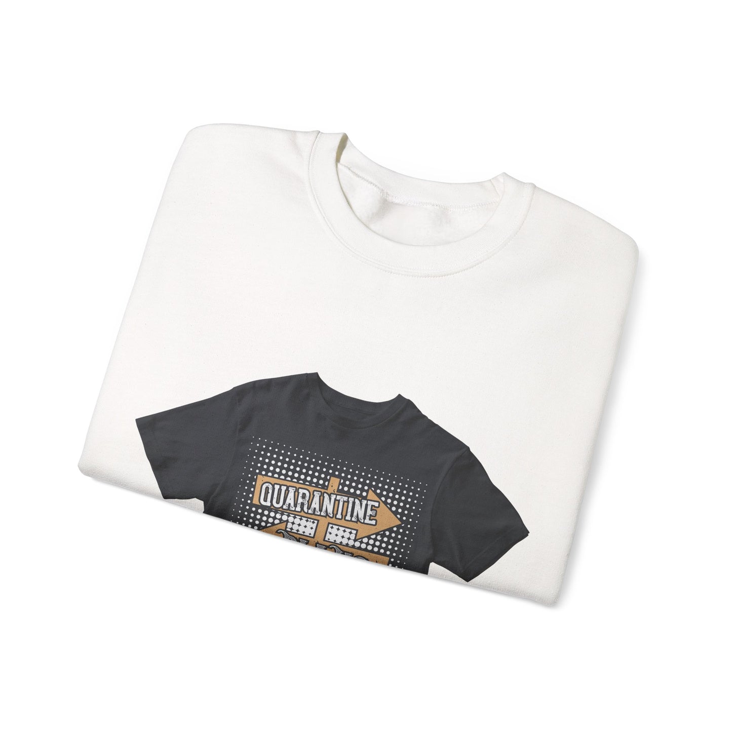 quarantine plans — Unisex Heavy Blend Crewneck (G18000)