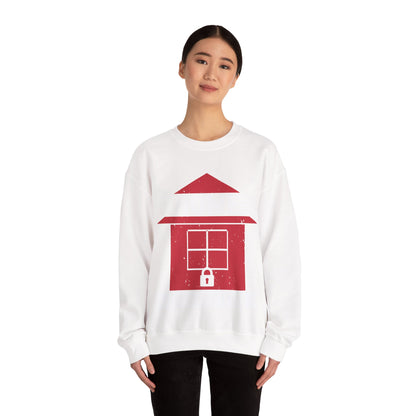 home quarantine-01 — Unisex Heavy Blend Crewneck (G18000)