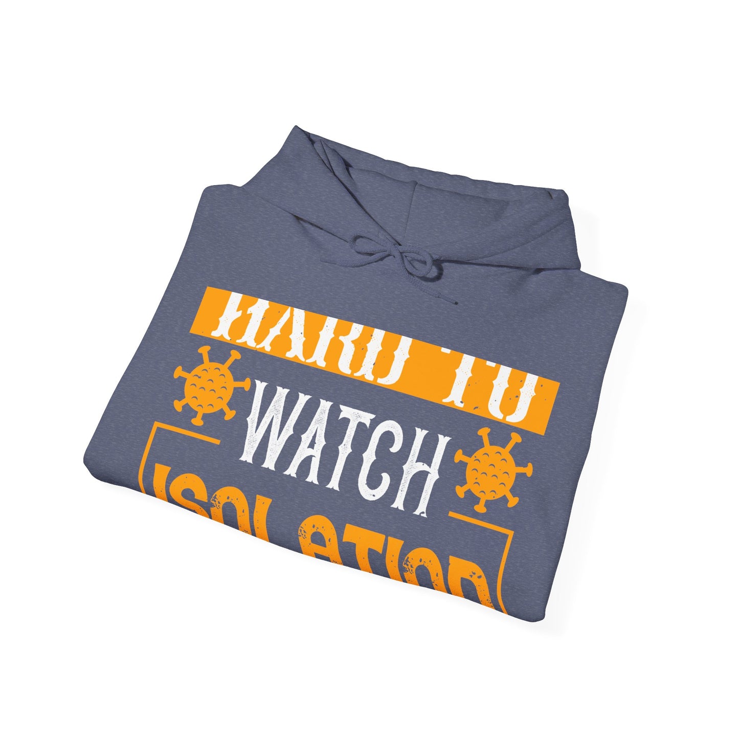 It's just hard to watch isolation basketball-01 — Unisex Heavy Blend Hoodie (G18500)