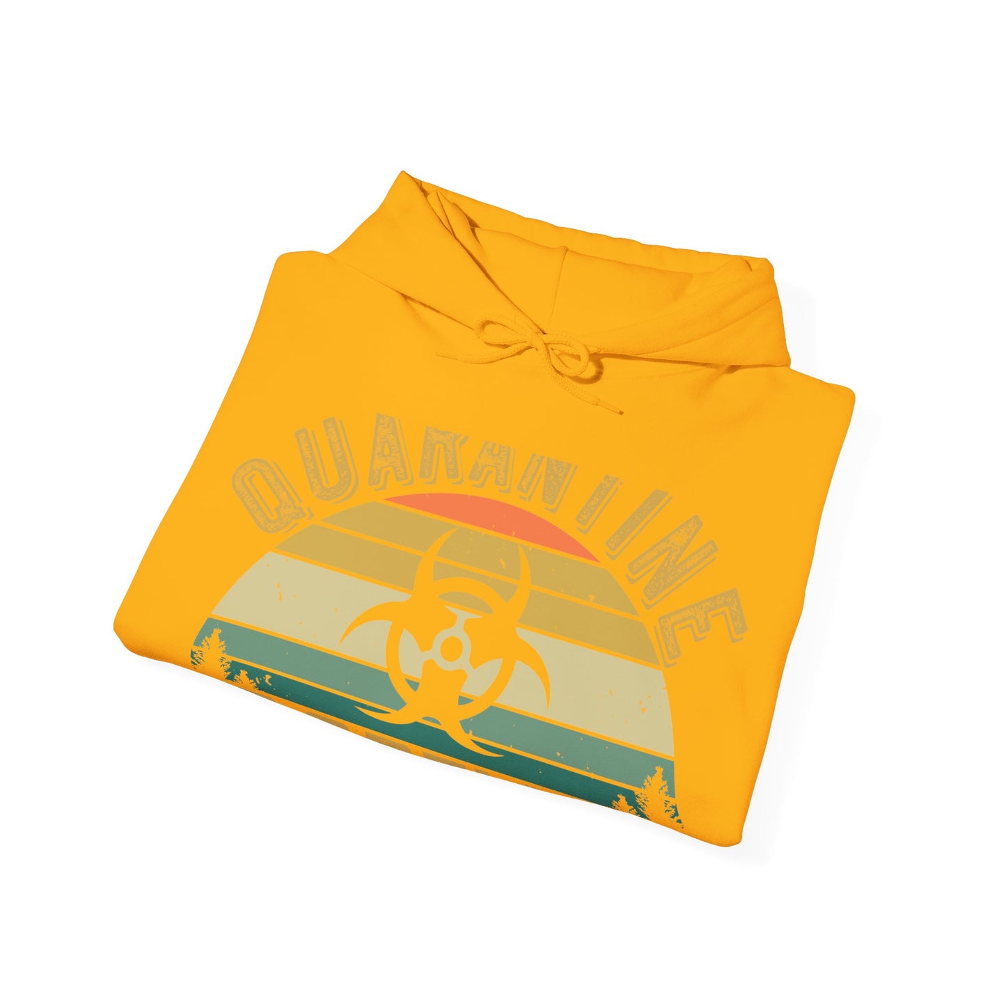 i think quarantine is spelled camping-01 — Unisex Heavy Blend Hoodie (G18500)