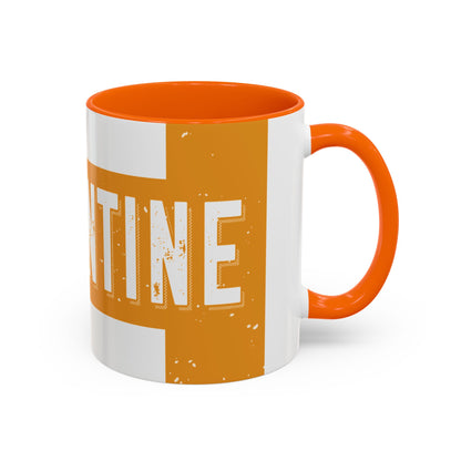 straight outta quarantine class of 2020-01 — Accent Mug 11/15oz