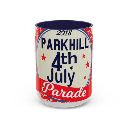 Fourth of july (40) — Accent Mug 11/15oz
