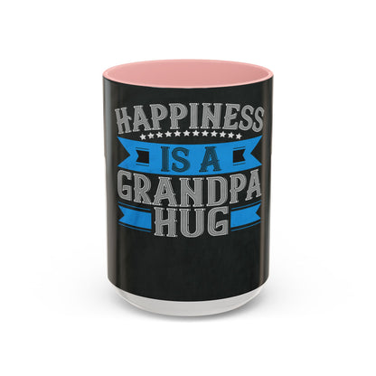 Happiness is a grandpa hug-02 — Accent Mug 11/15oz
