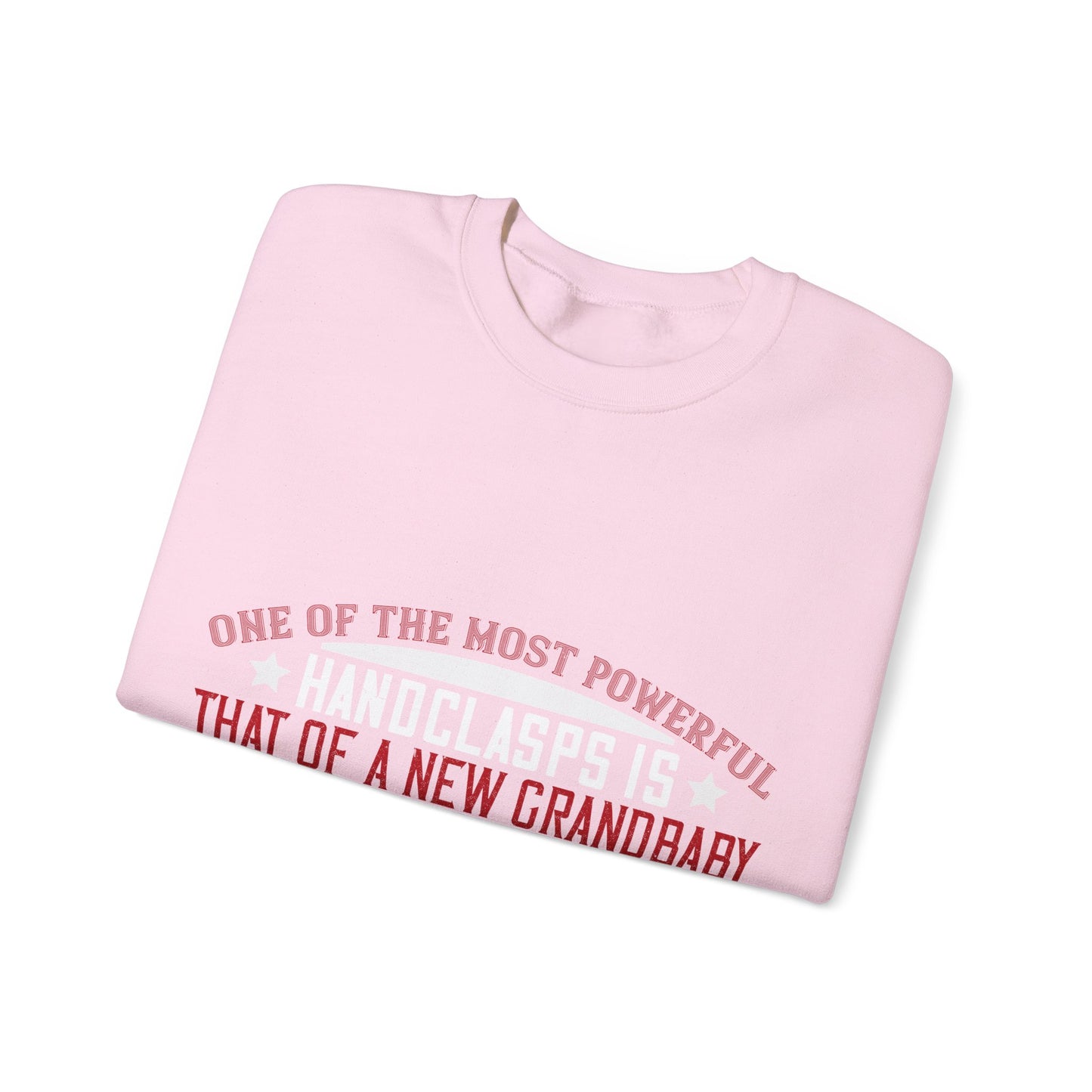 One of the most powerful handclasps-1 — Unisex Heavy Blend Crewneck (G18000)