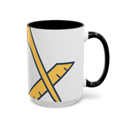 Plain Square and compass — Accent Mug 11/15oz