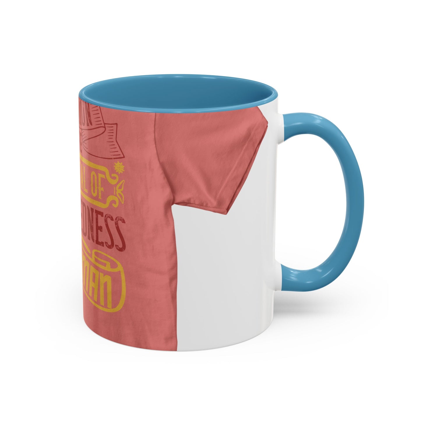 Isolation is the sum total of wretchedness to a man — Accent Mug 11/15oz